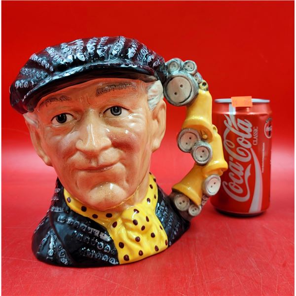 Royal Doulton "Pearly King" D 6760 Toby Character Jug Made In England