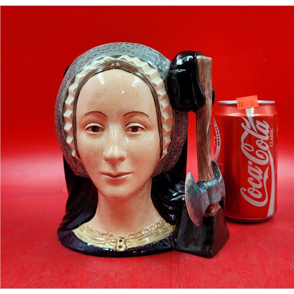 Royal Doulton "Anne Boleyn" D 6644 Toby Character Jug Made In England
