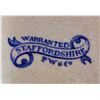 Image 3 : 1890 & 1891 Staffordshire Victorian Blue Willow China Platters