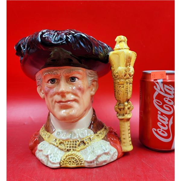 Royal Doulton "Lord Mayor Of London" D 6864 Toby Character Jug Made In England