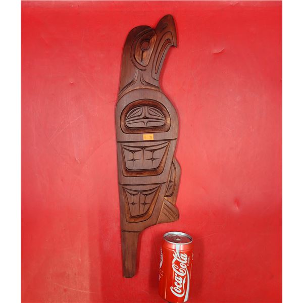 Wooden First Nations Plaque