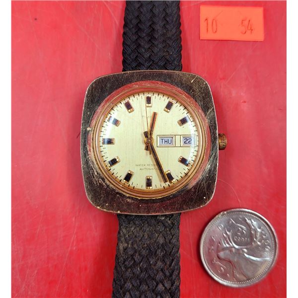 VTG 1973 Timex Automatic Water Resistant Watch