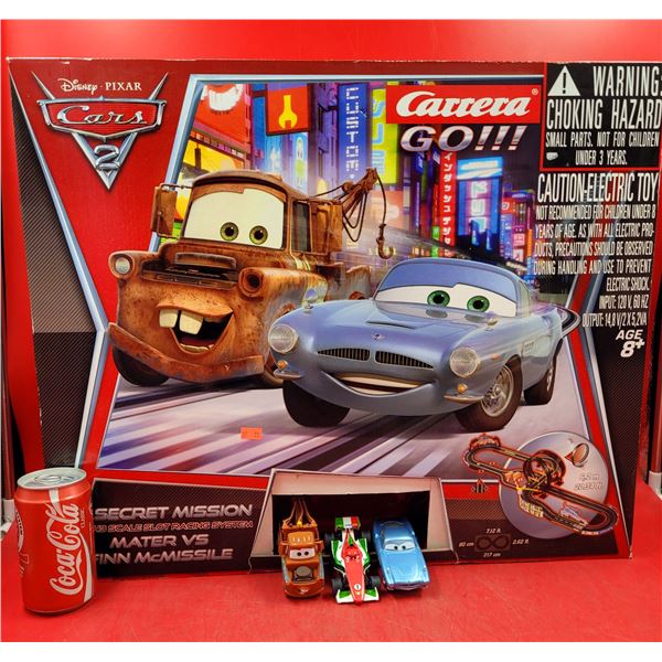 Disney Pixar Cars 2 Secret Mission 1:43 Scale Slot Racing System