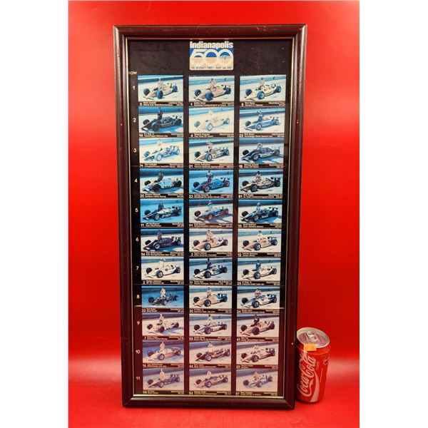 VTG Framed Indianapolis 500 The Seventy First - May 24, 1987 F1 Collection Poster