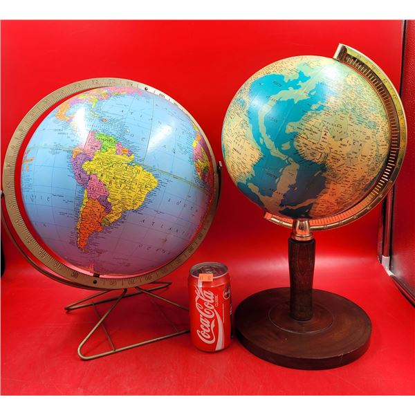 Two Table Globes