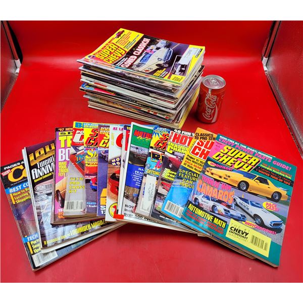 Collection Of Super Chevy & Automotive Magazine Lot