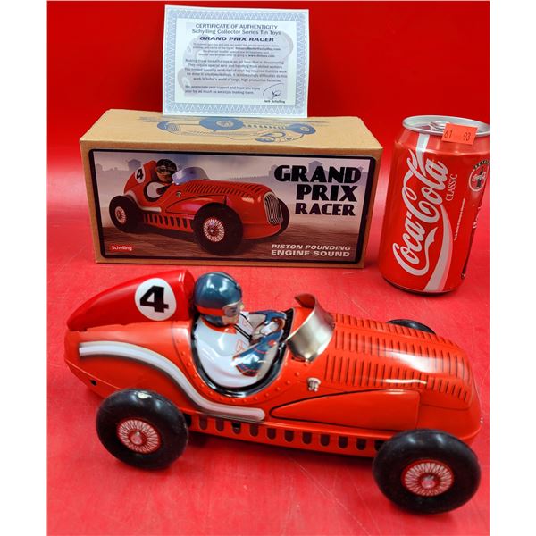 VTG Grand Prix Racer Toy Car w/ Certificate Of Authenticity
