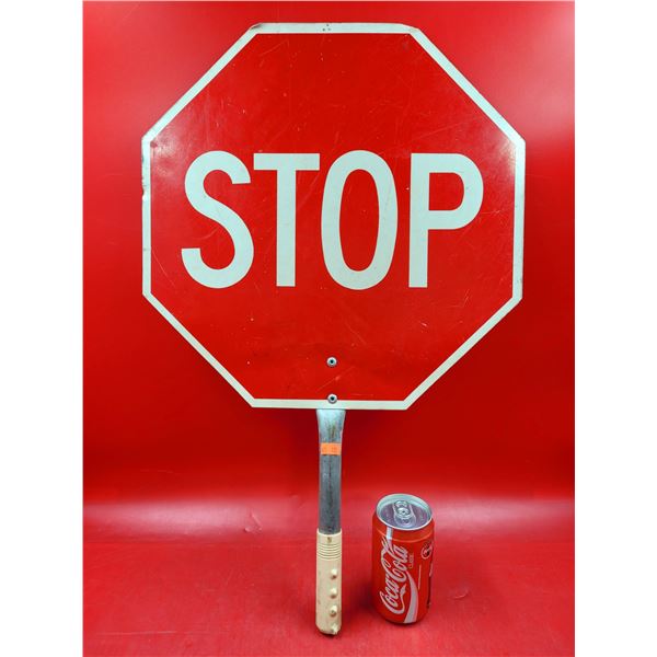 Flagging Stop Sign