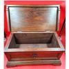 Image 2 : Antique Small Wooden Storage Chest