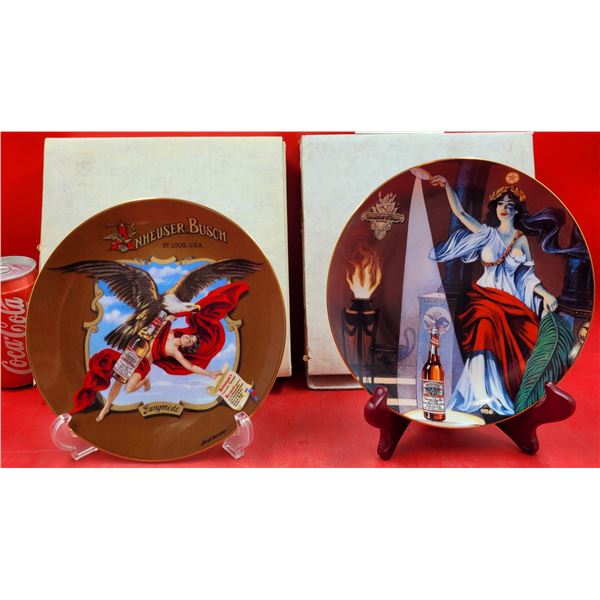 Anheuser-Busch's & The Mirror Of Truth Collectors Plates