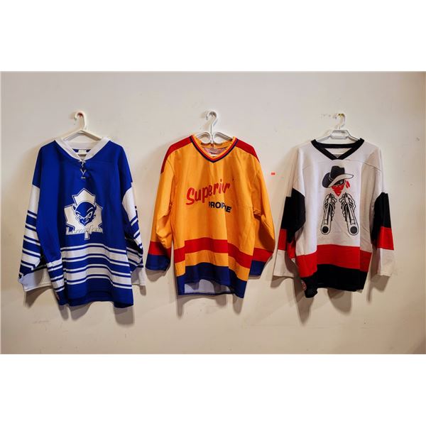 3 Hockey Jerseys