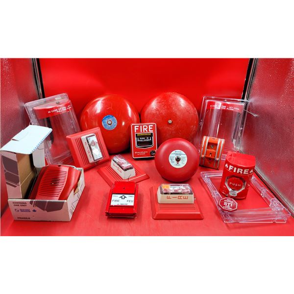 Lot Of Misc. Fire Alarm Equipment
