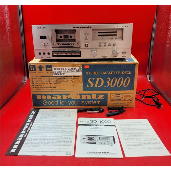 Marantz SD-3000 Stereo Cassette Deck