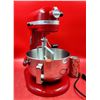 Image 1 : Red KitchenAid Professional 600 Mixer