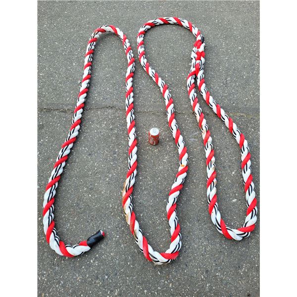 Thick Red & White Rope