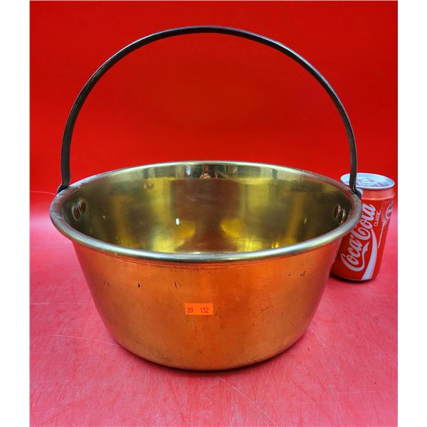 VTG Brass Pot/Cauldron Bowl