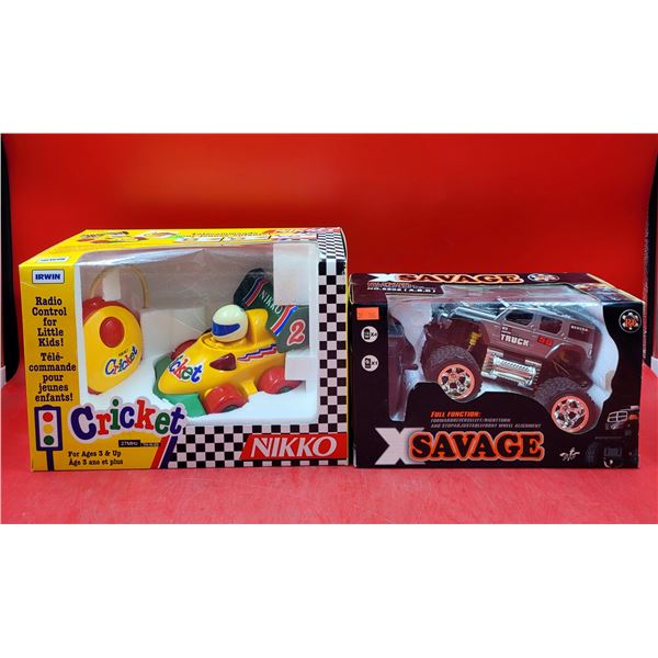 X-Savage & Cricket RC Cars