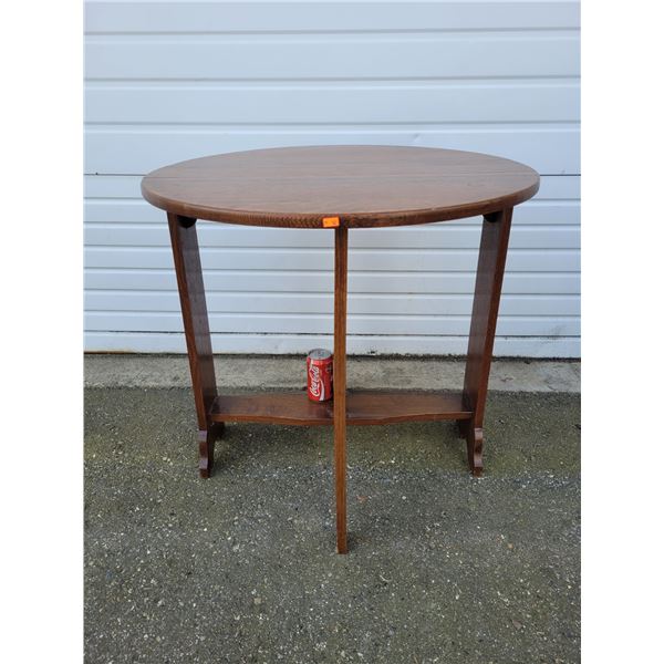 VTG Solid Wooden Drop Leaf Table