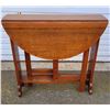 Image 2 : VTG Solid Wooden Drop Leaf Table