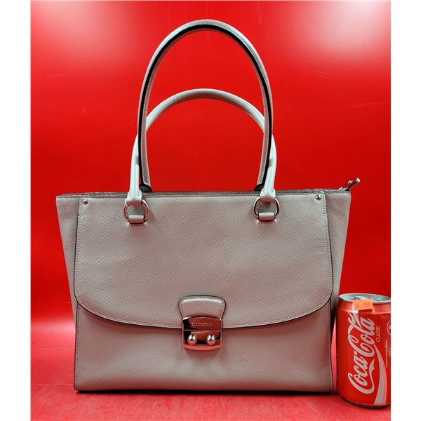 Grey Coach Handbag