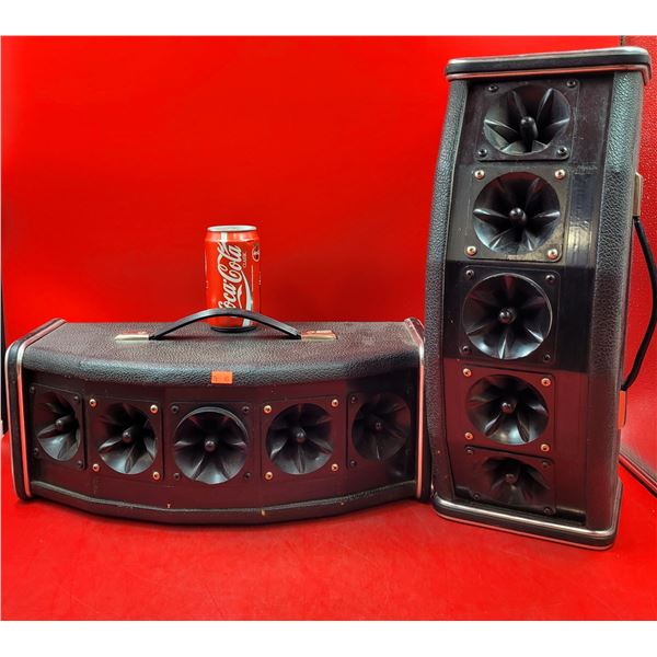 Pair Of Sibilance Projector Speakers