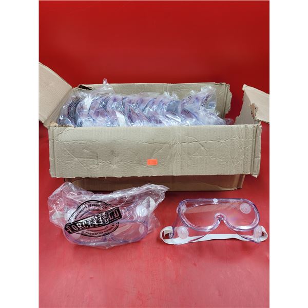 Clear Lens Safety Goggles Lot