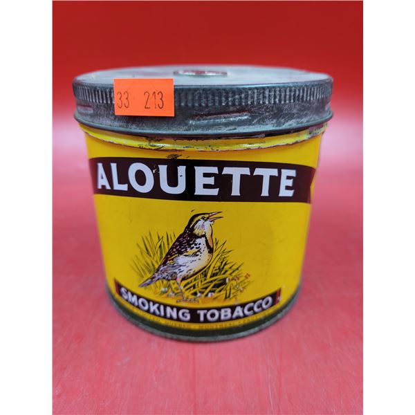 VTG Alouette Smoking Tobacco Tin - Montreal