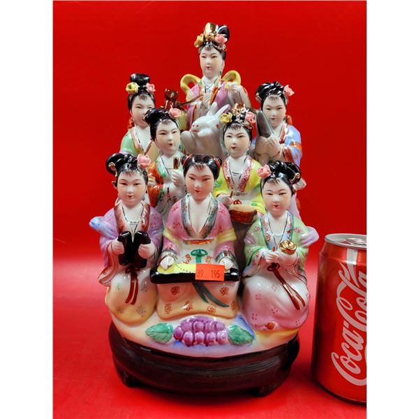 Chinese Porcelain Statue