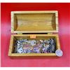 Image 1 : Wooden Box Of Keys & Skeleton Keys