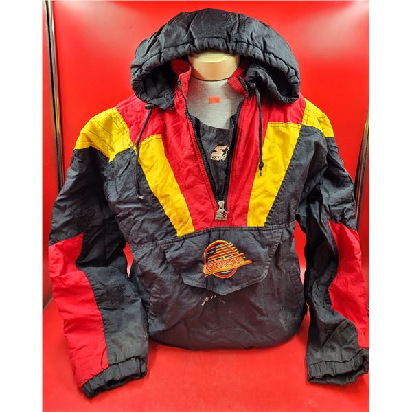 VTG Starter Vancouver Canucks Hooded Jacket
