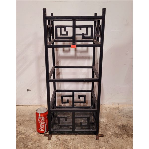 Black Metal Umbrella/Cane Holder