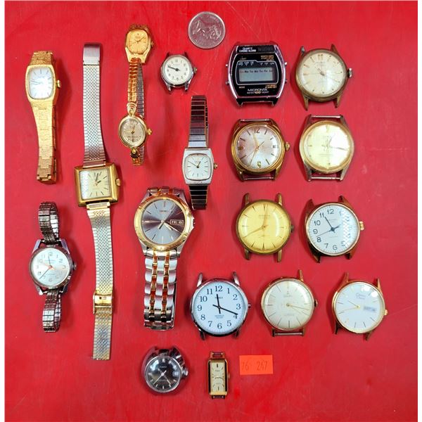 Large Lot Of Watches