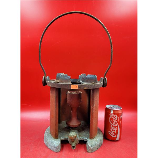 Heavy VTG Metal Outdoor Stove