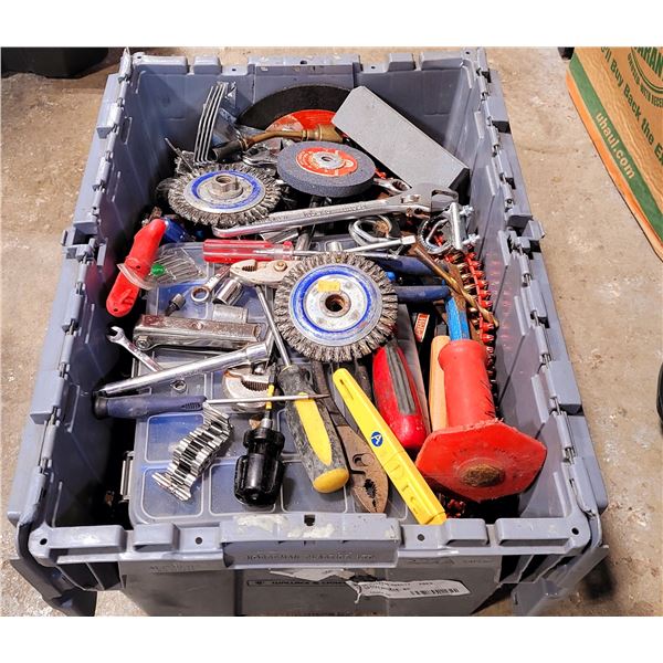 Bin Of Tools & Hardware