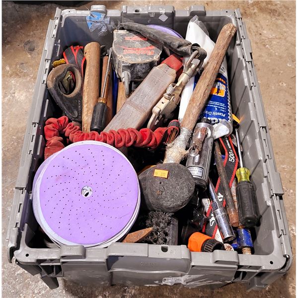 Bin Full Of Misc. Tools & Hardware