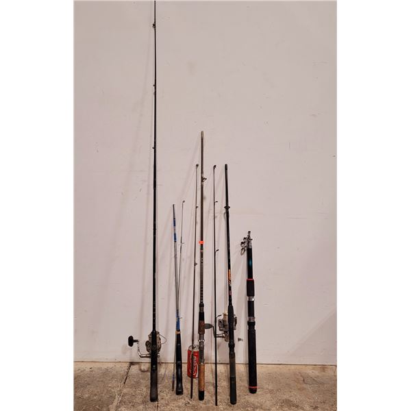 Lot Of Fishing Rods & Reels