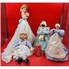 Image 1 : Lot Of Dolls Including Porcelain & Handmade From New Brunswick