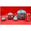 Image 1 : VTG Lot Of Chinese Tea Set Pieces