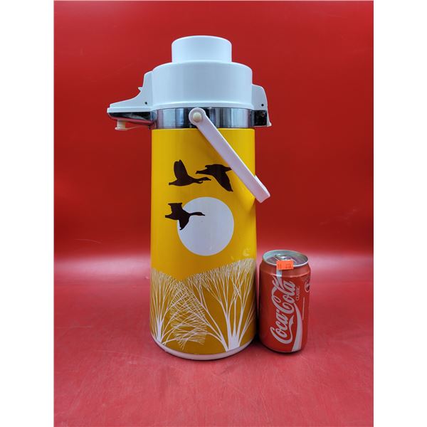 VTG Air Pump Thermos/Drink Dispenser