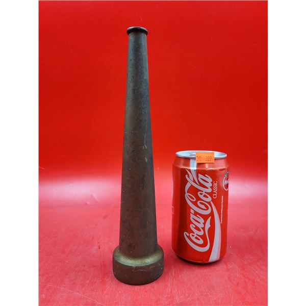 VTG Brass Fire Hose Nozzle