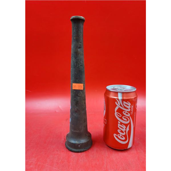 VTG Brass Fire Hose Nozzle