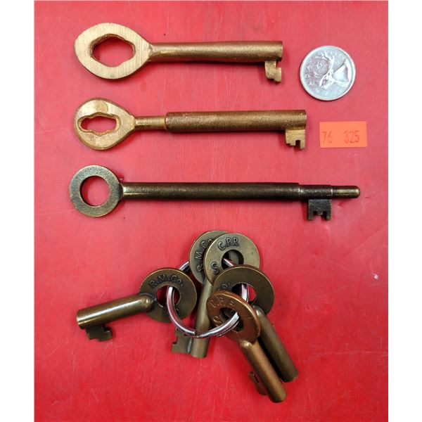 VTG Brass CPR Keys
