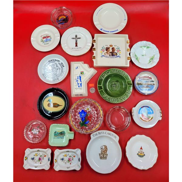 Lot Of Misc. Ashtrays
