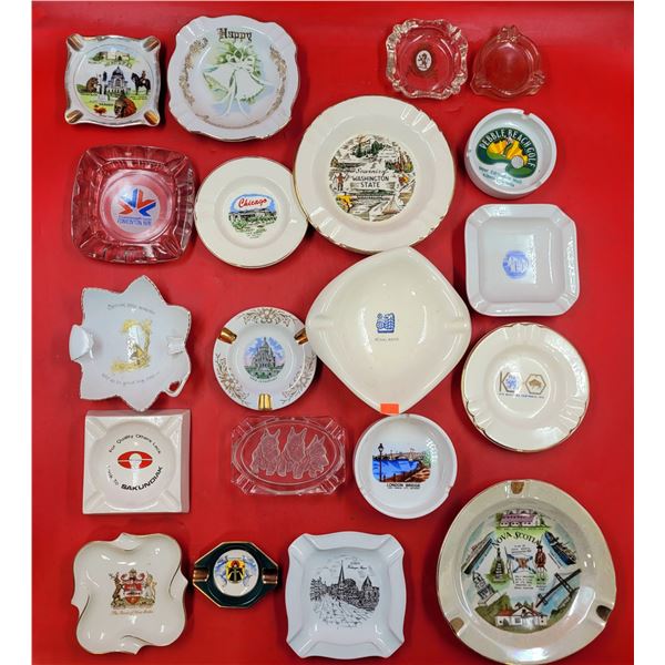Lot Of Misc. Ashtrays