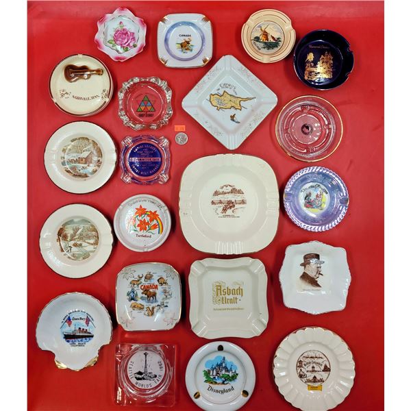 Lot Of Misc. Ashtrays