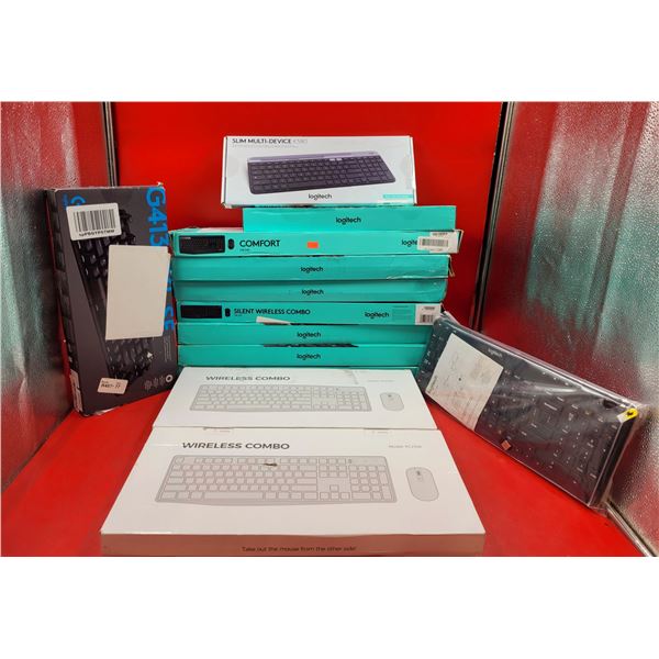 Assorted Wireless Keyboard Lot