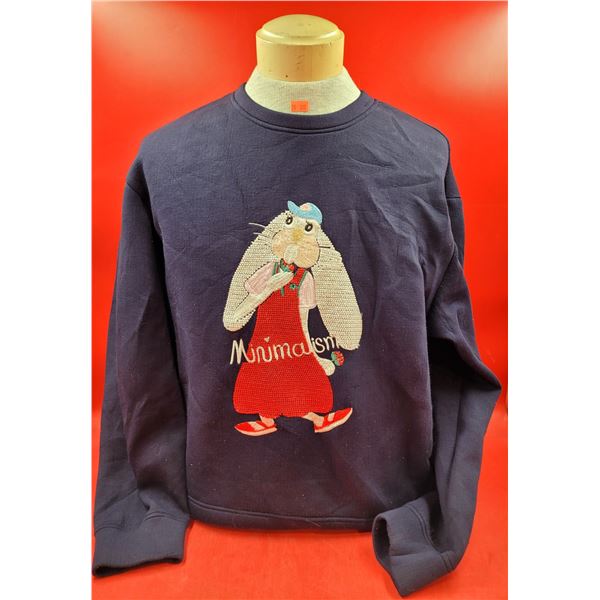 BB.GG Paris Minimalism Bunny Crew Neck