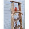 Image 2 : Wooden A-Frame Step Ladder