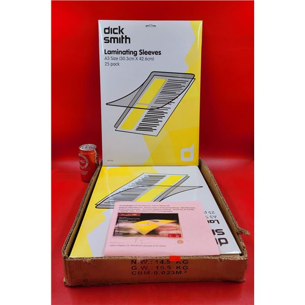 Dick Smith Laminating Sleeves Lot