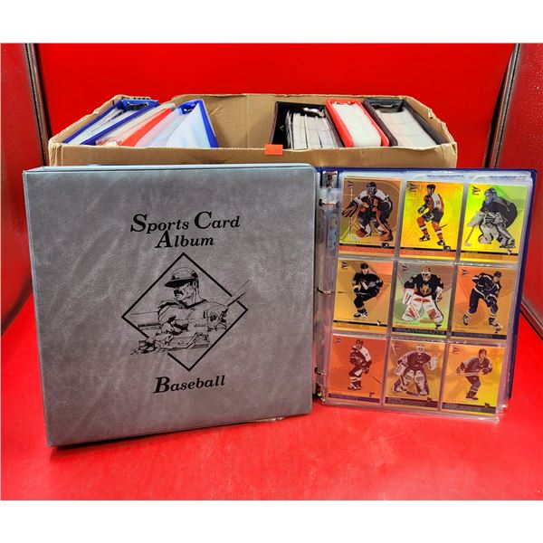 Binders Full Of Sports Card Collections